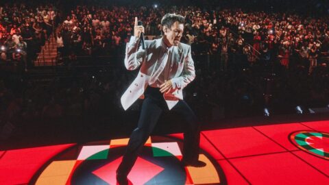 Harry Styles at Madison Square Garden.
