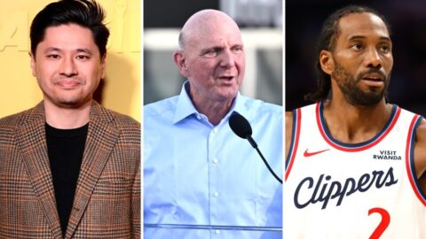 Pablo Torre, Steve Ballmer and Kawhi Leonard.
